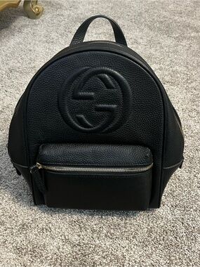 gucci soho mini backpack - - - Black This Gucci book bag will add some style to your everyday wardrobe Designer Handbag Unboxing! Gucci Soho